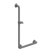 Zusätzliches Produktbild für Nylon Care 300 Winkelgriff 90° mit Brausehalter