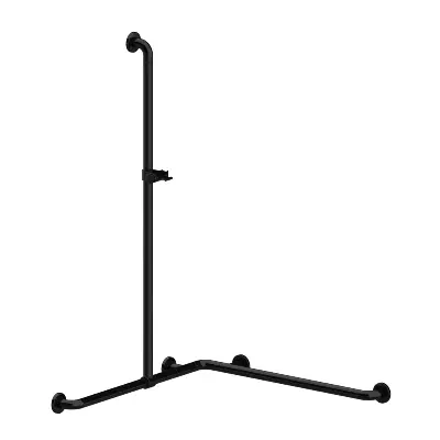 Nylon Care 300 Duschhandlauf Schwarz Produktbild für Nylon Care 300 Duschhandlauf Schwarz