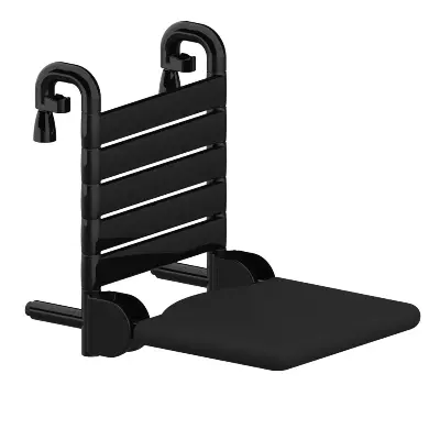 Nylon Care 400 Einhängesitz mit Polster schwarz, Schwarz Produktbild für Nylon Care 400 Einhängesitz mit Polster schwarz, Schwarz