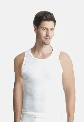 Produktbild Sangora Herren Achselhemd mit 20% Angora