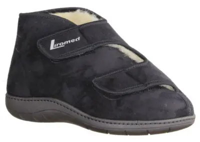 Verbandschuhe Liromed 477 Schurwolle schwarz Produktbild für Verbandschuhe Liromed 477 Schurwolle schwarz