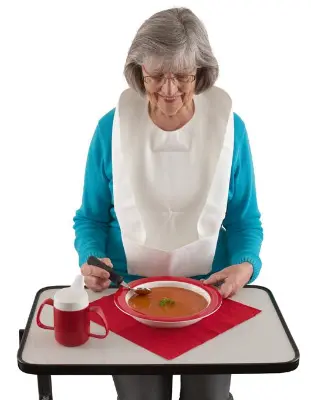 Produktbild Schutzserviette mit Auffangtasche