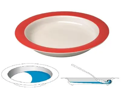 Produktbild ornamin Teller mit Kipp-Trick 902