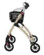 Zusätzliches Produktbild für Indoor Rollator Jaguar Light Champagner