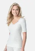 Sangora Damen-Spenzer 1/4 Arm mit 50% Angora Zusätzliches Produktbild für Sangora Damen-Spenzer 1/4 Arm mit 50% Angora