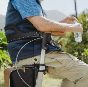 Zusätzliches Produktbild für Outdoor Rollator Saljol Allround mit Vollausstattung