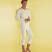 Sangora Herren-Hemd 1/1 Arm mit 20% Angora Zusätzliches Produktbild für Sangora Herren-Hemd 1/1 Arm mit 20% Angora