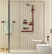 Zusätzliches Produktbild für Verso Care Haltegriff Dunkelrot 