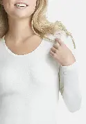 Sangora Damen-Spenzer 1/1 Arm mit 20% Angora Zusätzliches Produktbild für Sangora Damen-Spenzer 1/1 Arm mit 20% Angora