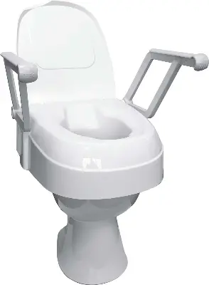 Produktbild für Drive Medical TSE120 Toilettensitzerhöhung mit Armlehnen