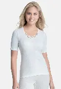 Sangora Damen-Spenzer 1/4 Arm mit 20% Angora Zusätzliches Produktbild für Sangora Damen-Spenzer 1/4 Arm mit 20% Angora