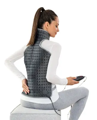 Produktbild Beurer Rücken-Nacken-Heizkissen HK64 cosy grey