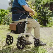 Zusätzliches Produktbild für Outdoor Rollator Saljol Allround mit Vollausstattung