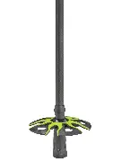 Zusätzliches Produktbild für 3-teiliger Wander- und Trekkinggehstock Carbon mit Stabgriff