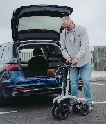 Zusätzliches Produktbild für Outdoor Rollator Saljol Allround mit Vollausstattung