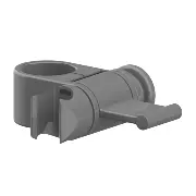 Inox Care Duschhandlauf mit verschiebbarer Brausehalterstange u. Brausehalter, Satiniert Zusätzliches Produktbild für Inox Care Duschhandlauf mit verschiebbarer Brausehalterstange u. Brausehalter, Satiniert