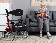 Zusätzliches Produktbild für Leichtgewicht Rollator Spring XL