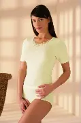 Damen-Spenzer 1/4 Arm mit 20% Angora Zusätzliches Produktbild für Sangora Damen-Spenzer 1/4 Arm mit 20% Angora