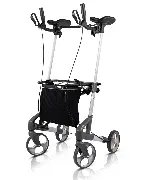 Zusätzliches Produktbild für Leichtgewicht Rollator Topro Troja Walker 2 M silber