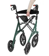 Outdoor Rollator Alevo X moosgrün Zusätzliches Produktbild für Outdoor Rollator Alevo X moosgrün