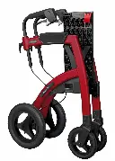 Zusätzliches Produktbild für Rollz Motion Performance Ruby Red Rollator-Rollstuhl