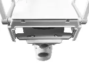 Zusätzliches Produktbild für Drive Medical TSE120 Toilettensitzerhöhung mit Armlehnen