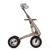 Zusätzliches Produktbild für Acre Carbon Rollator Overland metallic-braun