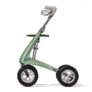 Zusätzliches Produktbild für Acre Carbon Rollator Overland metallic-grün