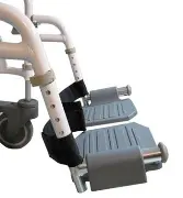 Zusätzliches Produktbild für Drive Medical Dusch- und Toilettenrollstuhl DuoMotion 5 Zoll