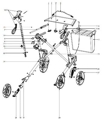 Produktbild Ersatzteile Topro Troja 5G