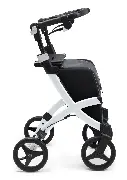 Zusätzliches Produktbild für Shopper Rollator Rollz Flex 2.0 pebble white