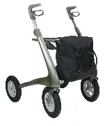 Zusätzliches Produktbild für Acre Carbon Rollator Overland metallic-grün