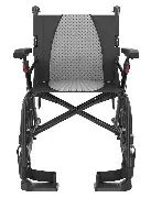 Zusätzliches Produktbild für Transportrollstuhl ICON 35LX mit 14 Zoll