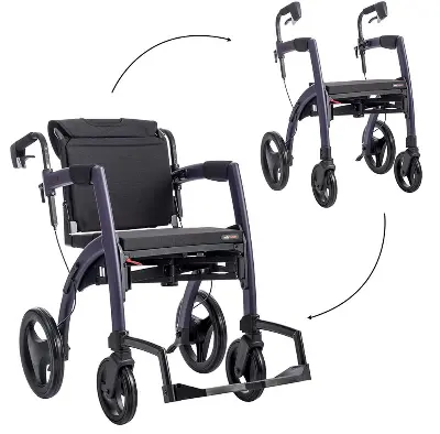 Produktdetails: Rollz Motion 2 Rollator-Rollstuhl in Einem Produktbild Rollz Motion 2 Rollator-Rollstuhl in Einem