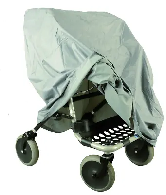 Produktbild Rollator-Garage Nylon mit Gewichtsband, grau