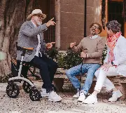 Zusätzliches Produktbild für Saljol Allround Rollator AR54 Pearl Grey mit Vollausstattung 2026