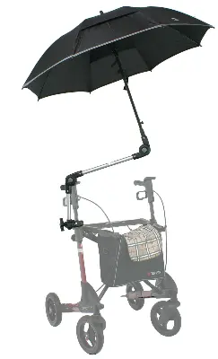 Rollatorschirm 99 SR schwarz Produktbild für Rollatorschirm 99 SR schwarz