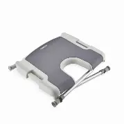 Aquatec Duschhocker Sorrento, komplett Zusätzliches Produktbild für Aquatec Duschstuhl Sorrento mit Hygieneaussparung, komplett