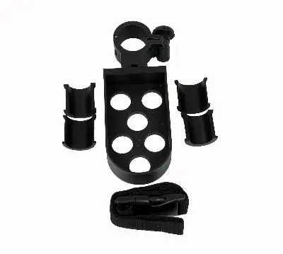 Produktbild Rollstuhl-Stockhalter für 2 Gehstützen