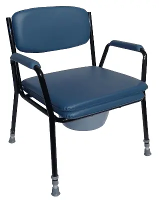 Produktdetails: XL-Toilettenstuhl TS-O 220 blau, höhenverstellbar Produktbild XL-Toilettenstuhl TS-O 220 blau, höhenverstellbar