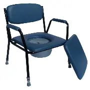 Zusätzliches Produktbild für XL-Toilettenstuhl TS-O 220 blau, höhenverstellbar