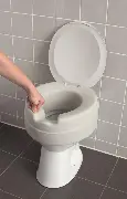 Zusätzliches Produktbild für Toilettensitzerhöher Soft mit Deckel