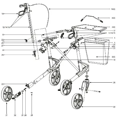 Produktbild Ersatzteile Topro Troja Original
