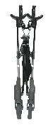 Zusätzliches Produktbild für Leichtgewicht Rollator Topro Troja Walker 2 M silber