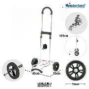 Zusätzliches Produktbild für Andersen Scala Shopper Teda, petrol