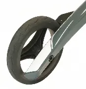 Zusätzliches Produktbild für Carbon Rollator Rollz Air mit Rückengurt und Stockhalter