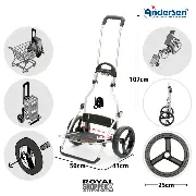 Andersen Royal Shopper Ipek maxi, anthrazit Zusätzliches Produktbild für Andersen Royal Shopper Ipek maxi, anthrazit