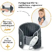 Zusätzliches Produktbild für Beurer Heizkissen HK49 Cosy für Bauch und Rücken, grau