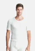 Sangora Herren-Hemd 1/4 Arm mit 50% Angora Zusätzliches Produktbild für Sangora Herren-Unterhemd 1/4 Arm mit 50% Angora