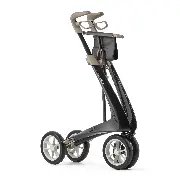 Zusätzliches Produktbild für Acre Rollator Carbon Ultralight Komfort schwarz